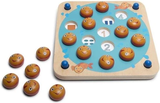 Bs Toys Memory-spel Memo Vissen 26 X 26 Cm Hout/karton 20-delig 4 Bs Toys Memory-spel Memo Vissen 26 X 26 Cm Hout/karton 20-delig - Afbeelding 2