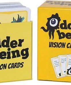 Odder Being - Vision Boarding Kaarten - 110 Kaarten - Vragen Voor Coaching, Journaling, Planning, Bujo
