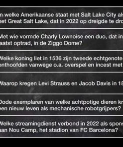 Puzzles & Games Vragen & Antwoorden #16 (330 Nieuwe Vragen 2022 !) - Kaartspel - Pocketformaat Trivia Quiz En Aanvulset / Uitbreiding - Black Friday Deal - Schoencadeautje Of In Kerstpakket 9 Puzzles & Games Vragen & Antwoorden #16 (330 Nieuwe Vragen 2022 !) - Kaartspel - Pocketformaat Trivia Quiz En Aanvulset / Uitbreiding - Black Friday Deal - Schoencadeautje Of In Kerstpakket -LEERZAME SPELLEN Verkoopwinkel 550x357