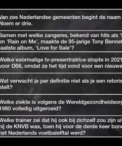 Puzzles & Games Vragen & Antwoorden #13 (330 Vragen !) - Pocketformaat Trivia Quiz En Aanvulset / Uitbreiding - Schoencadeautje Of In Kerstpakket -LEERZAME SPELLEN Verkoopwinkel 550x358 7