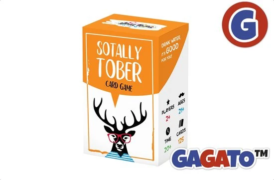 Gagato Sotally Tober - Drankspel - Drankkaarten - Spel Voor Volwassenen - Kaartspel - Set Kaarten - Partyspel - 2 Tot 8 Spelers 3 Gagato Sotally Tober - Drankspel - Drankkaarten - Spel Voor Volwassenen - Kaartspel - Set Kaarten - Partyspel - 2 Tot 8 Spelers