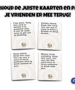 Gagato These Cards Will Get You Drunk - (Deel I) - Kaartspel - Drankspel - Spellen Voor Volwassenen - Set Kaarten -LEERZAME SPELLEN Verkoopwinkel 550x361 8