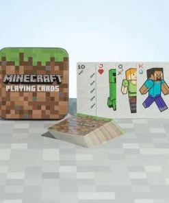 Paladone Minecraft: Speelkaarten Met Opbergdoosje -LEERZAME SPELLEN Verkoopwinkel 550x366 105