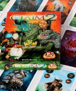 White Goblin Games Claim 2 - Kaartspel -LEERZAME SPELLEN Verkoopwinkel 550x366 150