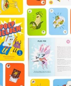 Merkloos Poephelden: Een Kaartspel Voor De Hele Familie -LEERZAME SPELLEN Verkoopwinkel 550x366 288