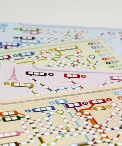 999 Games Metrolijn Kaartspel -LEERZAME SPELLEN Verkoopwinkel 550x366 55