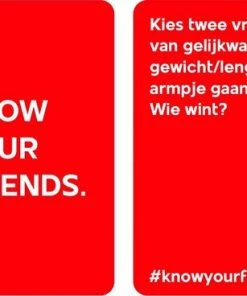 Know Your Friends. Know Your Friends - Het Ultieme Drankspel Voor Vrienden - Partyspel -LEERZAME SPELLEN Verkoopwinkel 550x368 3