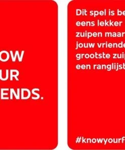 Know Your Friends. Know Your Friends - Het Ultieme Drankspel Voor Vrienden - Partyspel -LEERZAME SPELLEN Verkoopwinkel 550x368 4