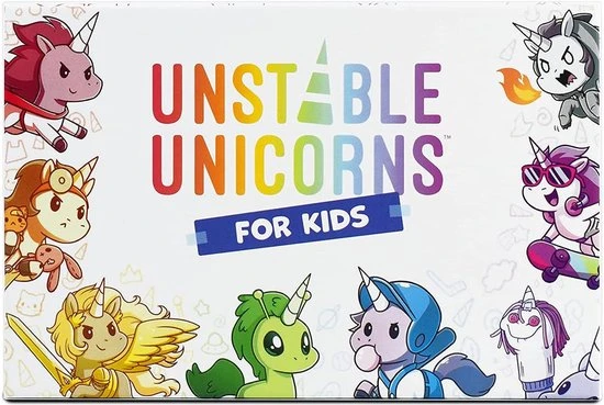TeeTurtle Unstable Unicorns Kids Edition - Engelstalig 6 TeeTurtle Unstable Unicorns Kids Edition - Engelstalig - Afbeelding 4