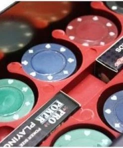 Selecta Spellen Pro Poker Texas Hold Em Set - Kaartspel -LEERZAME SPELLEN Verkoopwinkel 550x370 6