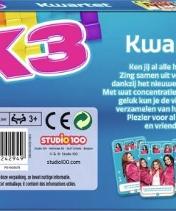 K3 Kaartspel - Kwartet - 36 Kaarten 11 K3 Kaartspel - Kwartet - 36 Kaarten -LEERZAME SPELLEN Verkoopwinkel 550x372 3