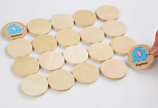 Wooden Toys Houten Memory Spel - 20 Delig - Memory Spelletjes Vanaf 3 Jaar - Houten Speelgoed - Schoencadeautjes Voor Kinderen - Dieren 7 Wooden Toys Houten Memory Spel - 20 Delig - Memory Spelletjes Vanaf 3 Jaar - Houten Speelgoed - Schoencadeautjes Voor Kinderen - Dieren - Afbeelding 5