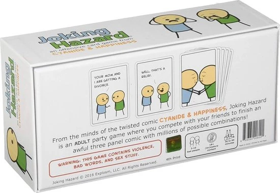 Breaking Games Joking Hazard - Engelstalig Kaartspel 4 Breaking Games Joking Hazard - Engelstalig Kaartspel - Afbeelding 2