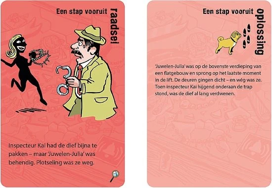 Tucker's Fun Factory Red Stories Kaartspel 4 Tucker's Fun Factory Red Stories Kaartspel - Afbeelding 2