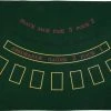 Longfield Games Black Jack Kleed Groen Vilt Kaartspel Afm. 130 X 90 Cm. Dikte Vilt 3 Mm. -LEERZAME SPELLEN Verkoopwinkel 550x381 3