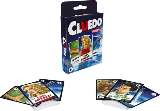 Hasbro Gaming Cluedo - Kaartspel 5 Hasbro Gaming Cluedo - Kaartspel - Afbeelding 3