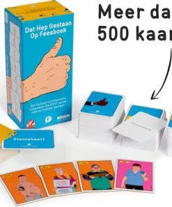 Kuna Una Tuna Games DAT HEP GESTAAN OP FEESBOEK - Kaartspel | Partygame - Nederlandse (omg!) -LEERZAME SPELLEN Verkoopwinkel 550x386 2