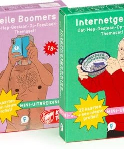 Kuna Una Tuna Games 2 UITBREIDINGEN | Internetgekkies + Geile Boomers Themasets - DAT HEP GESTAAN OP FEESBOEK | UITBREIDING