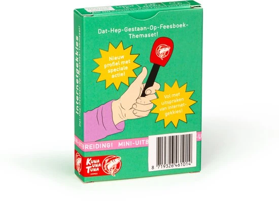 Kuna Una Tuna Games 2 UITBREIDINGEN | Internetgekkies + Geile Boomers Themasets - DAT HEP GESTAAN OP FEESBOEK | UITBREIDING 4 Kuna Una Tuna Games 2 UITBREIDINGEN | Internetgekkies + Geile Boomers Themasets - DAT HEP GESTAAN OP FEESBOEK | UITBREIDING - Afbeelding 2