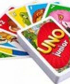 UNO Junior - Mattel Games - Engelstalig Kaartspel -LEERZAME SPELLEN Verkoopwinkel 550x399 1