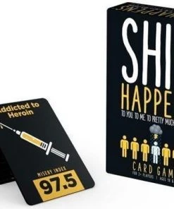 Goliath Shit Happens 18+ - Engelstalig Kaartspel - Partyspel -LEERZAME SPELLEN Verkoopwinkel 550x400