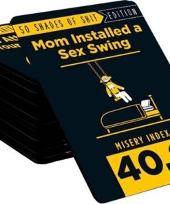 Goliath Shit Happens 50 Shades Of Shit 18+ - Engelstalig Kaartspel - Partyspel -LEERZAME SPELLEN Verkoopwinkel 550x401