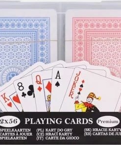 Royal WM Speelkaarten - 2 Stuk(s) - 56 Kaarten - Volwassen - Pokerkaarten - Kaarten - Kaartspel - Schoencadeautjes Sinterklaas