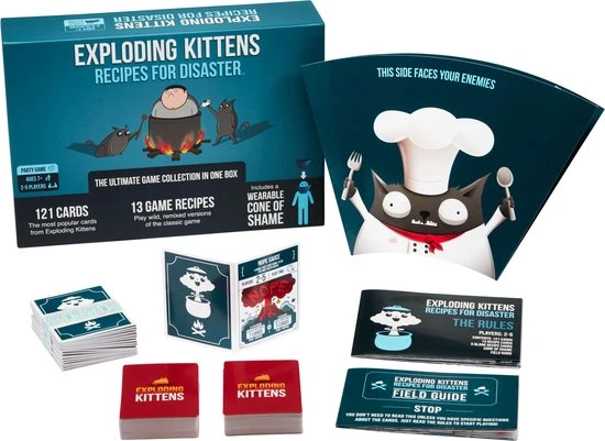 Exploding Kittens Recipes For Disaster - Kaartspel (Engelstalig) 9 Exploding Kittens Recipes For Disaster - Kaartspel (Engelstalig) - Afbeelding 7
