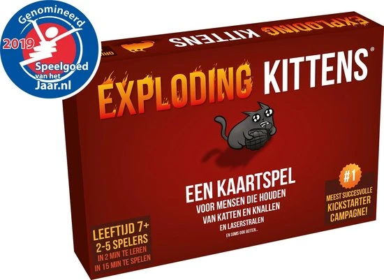 Exploding Kittens Bundel - Nederlandstalig 8 Exploding Kittens Bundel - Nederlandstalig - Afbeelding 6