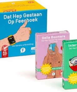 Kuna Una Tuna Games 3 UITBREIDINGEN | Internetgekkies + Geile Boomers + De Eerste Uitbreiding | DAT HEP GESTAAN OP FEESBOEK | UITBREIDINGEN