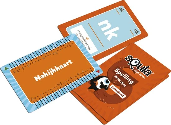 Identity Games Squla Spelling/ Woordjes Groep 3-4 Educatief Kaartspel 5 Identity Games Squla Spelling/ Woordjes Groep 3-4 Educatief Kaartspel - Afbeelding 3