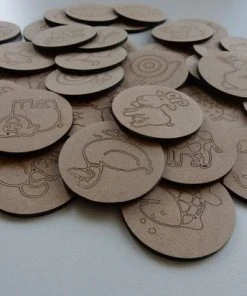 Kids & Gifts Houten Dieren Memorie