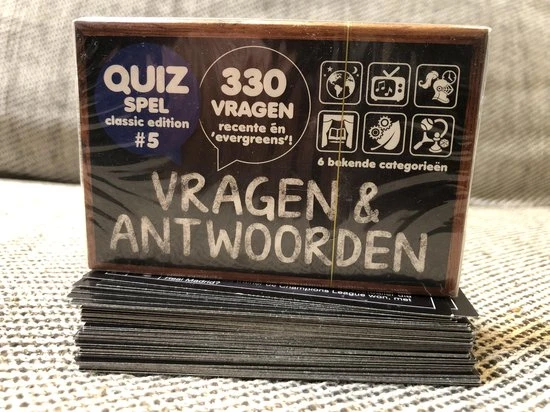 Puzzles & Games Vragen & Antwoorden #5 - Pocketformaat Trivia Quiz En Aanvulset / Uitbreiding 6 Puzzles & Games Vragen & Antwoorden #5 - Pocketformaat Trivia Quiz En Aanvulset / Uitbreiding - Afbeelding 4