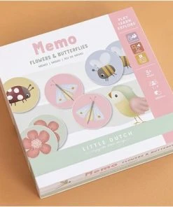 Little Dutch Memo Flowers & Butterflies FSC -LEERZAME SPELLEN Verkoopwinkel 550x414