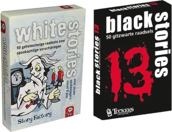 Tucker's Fun Factory Voordeelset White Stories & Black Stories 13 3 Tucker's Fun Factory Voordeelset White Stories & Black Stories 13