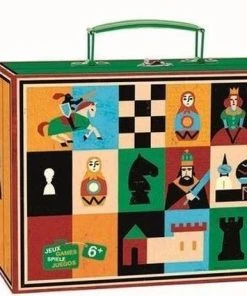 Djeco - Djeco Schaak- En Damspel 10 Djeco - Djeco Schaak- En Damspel -LEERZAME SPELLEN Verkoopwinkel 550x426 6