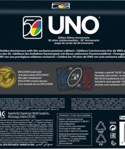 Mattel Games UNO 50th Premium -LEERZAME SPELLEN Verkoopwinkel 550x428 2