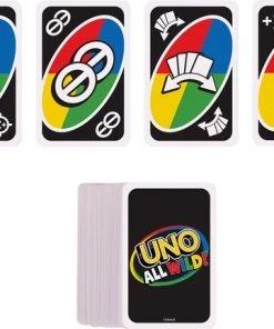 UNO All Wild - Mattel Games - Kaartspel -LEERZAME SPELLEN Verkoopwinkel 550x432