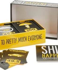 Goliath Shit Happens 18+ - Engelstalig Kaartspel - Partyspel -LEERZAME SPELLEN Verkoopwinkel 550x436