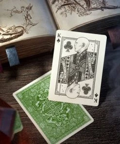 Theory11 Harry Potter Slytherin Speelkaarten Kaartspel Groen -LEERZAME SPELLEN Verkoopwinkel 550x439 9