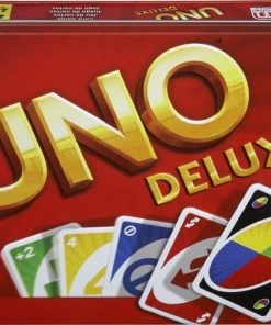 UNO Deluxe - Mattel Games - Kaartspel -LEERZAME SPELLEN Verkoopwinkel 550x446