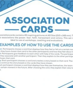 Scrumartikelen.nl Coachkaarten Groot Formaat 21 X 15 Cm Voor Workshops En Training Coachingskaarten - Associatiekaarten Inspiratiekaarten - Fotokaarten Voor Kinderen, Jongeren En Volwassenen - 45 Kaarten In Stevig Doosje -LEERZAME SPELLEN Verkoopwinkel 550x450 1