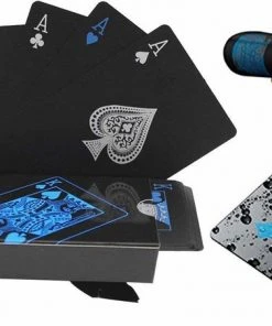 Vesper Products Speelkaarten Waterdicht – Special Edition Pokerkaarten Blauw/Zwart -LEERZAME SPELLEN Verkoopwinkel 550x452 5