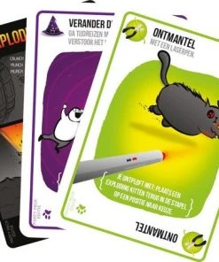 Exploding Kittens Party Pack - Nederlandstalig Kaartspel -LEERZAME SPELLEN Verkoopwinkel 550x453
