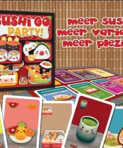 White Goblin Games Sushi Go Party Kaartspel -LEERZAME SPELLEN Verkoopwinkel 550x456 3