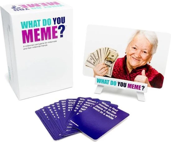 What Do You Meme - Kaartspel / Familiespel / Partyspel - Engelstalige Editie 10 What Do You Meme - Kaartspel / Familiespel / Partyspel - Engelstalige Editie - Afbeelding 8