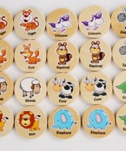 Wooden Toys Houten Memory Spel - 20 Delig - Memory Spelletjes Vanaf 3 Jaar - Houten Speelgoed - Schoencadeautjes Voor Kinderen - Dieren 14 Wooden Toys Houten Memory Spel - 20 Delig - Memory Spelletjes Vanaf 3 Jaar - Houten Speelgoed - Schoencadeautjes Voor Kinderen - Dieren -LEERZAME SPELLEN Verkoopwinkel 550x463 15