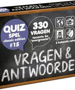 Puzzles & Games Vragen & Antwoorden #15 (330 Nieuwe Vragen 2022 !) - Kaartspel - Pocketformaat Trivia Quiz En Aanvulset / Uitbreiding - Black Friday Deal - Schoencadeautje Of In Kerstpakket