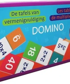 Domingos Dominos Dominospel De Tafels Van Vermenigvuldiging (nl/fr)