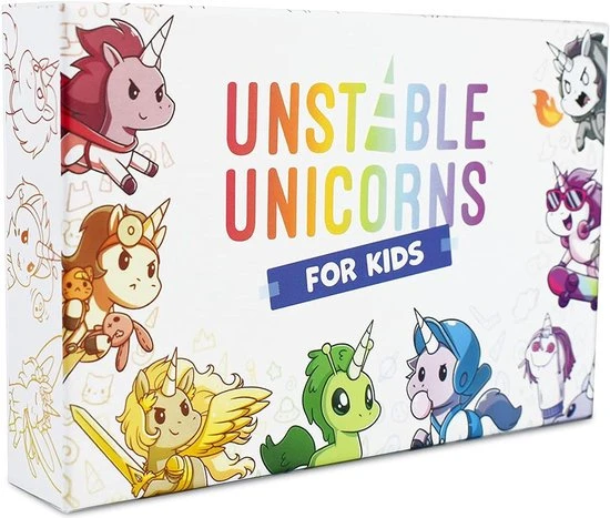 TeeTurtle Unstable Unicorns Kids Edition - Engelstalig 3 TeeTurtle Unstable Unicorns Kids Edition - Engelstalig